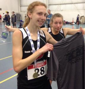 Mirelle Martens (foreground) has been selected to Team Canada for the 2015 Pan Am Junior Championships
